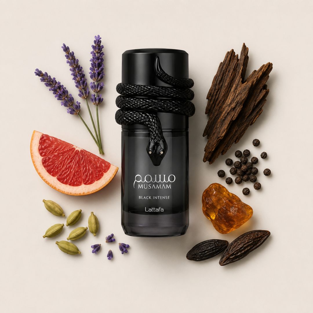 Lattafa Mussamam Black Intense EDP